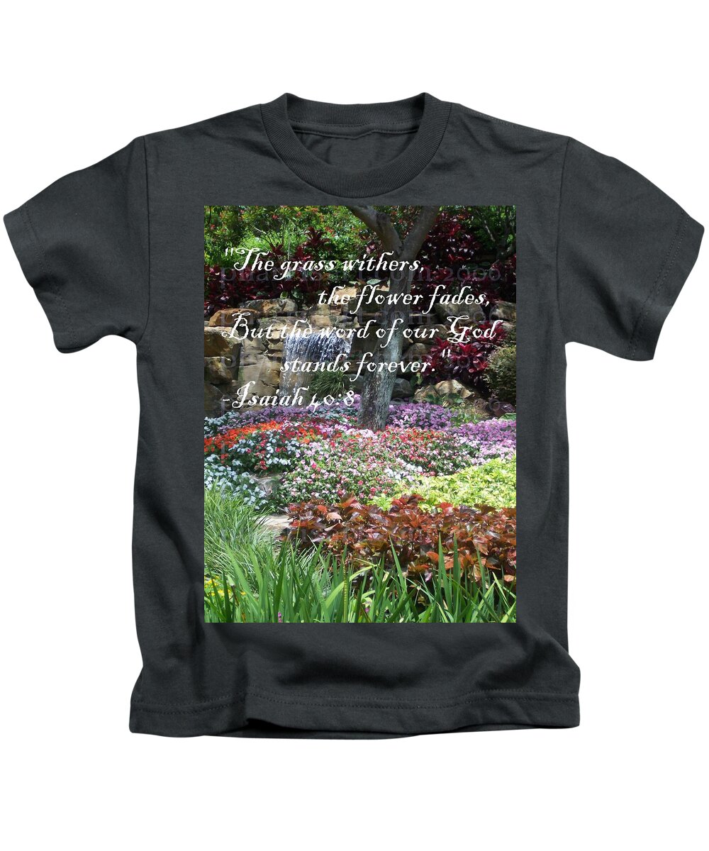 Garden Kids T-Shirt featuring the photograph Stands Forever by Pharris Art