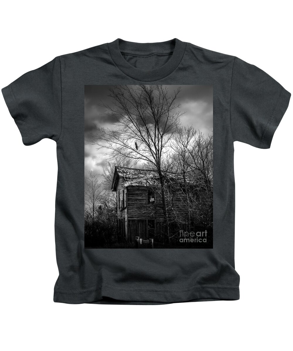 Building Kids T-Shirt featuring the photograph The House by Michael Arend
