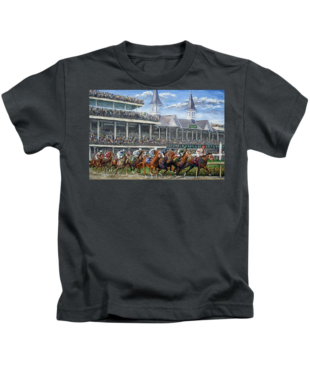 Kids Downs by - Derby T-Shirt The Pixels Rabe Kentucky - Churchill Mike