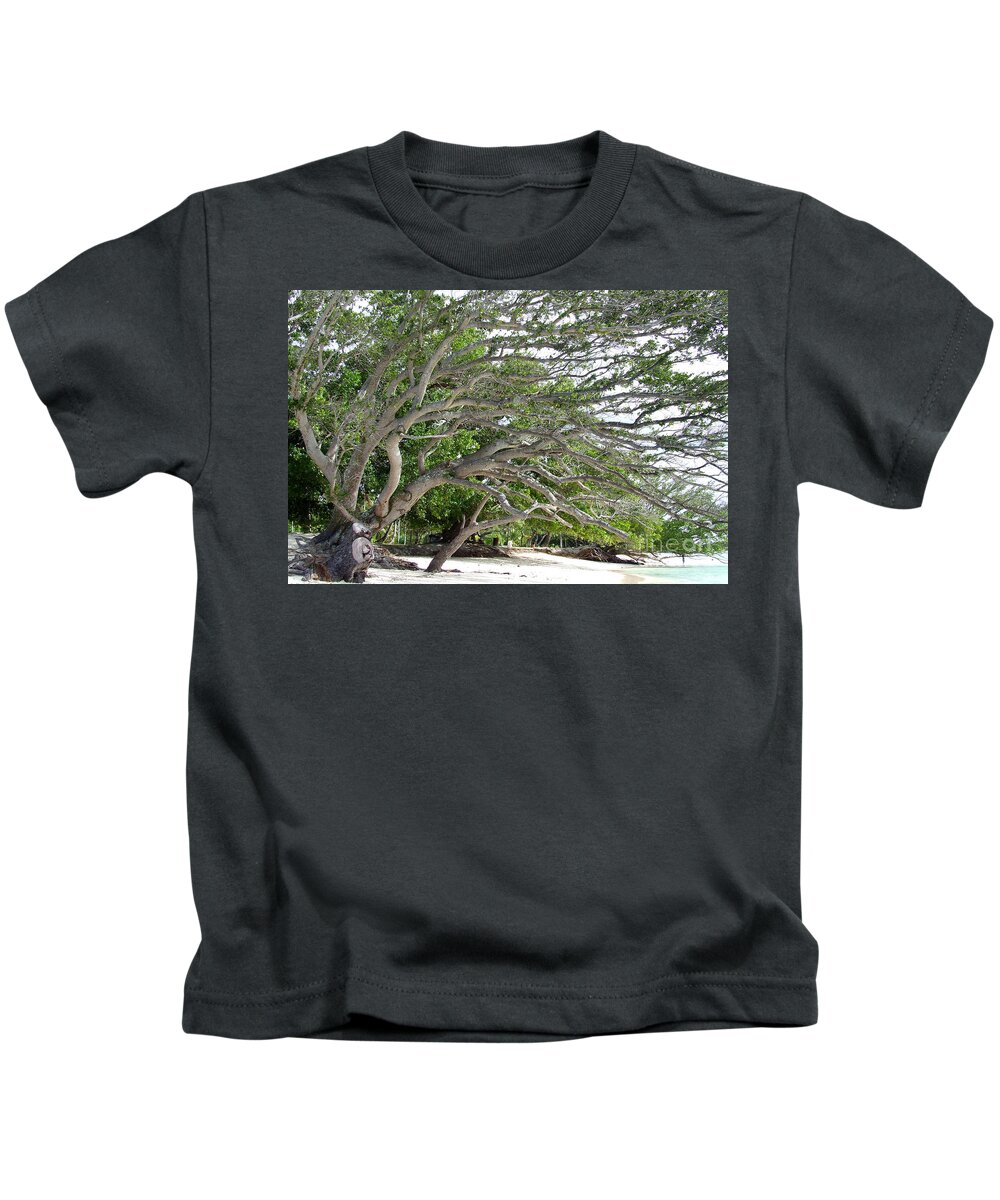 Big Tree Kids T-Shirt featuring the photograph The tree by Andrea Anderegg