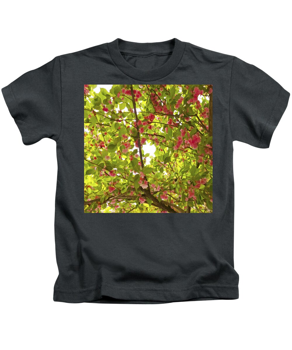 Tree Kids T-Shirt featuring the photograph Tree Blossom 1 by Joseph Hedaya