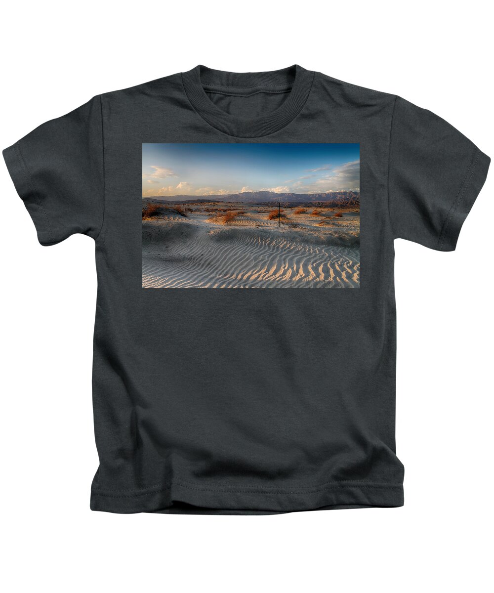 Palm Desert Kids T-Shirt featuring the photograph Unspoken by Laurie Search