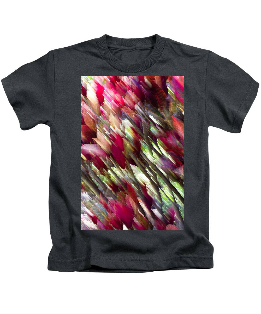 Flower Kids T-Shirt featuring the photograph Vibrant Leaves by Christie Kowalski