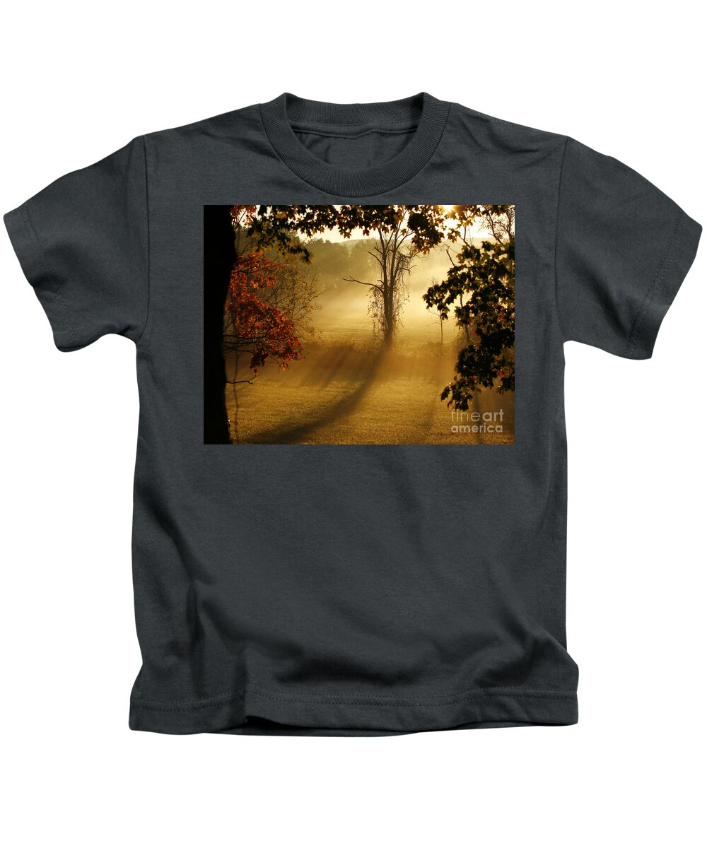 Sunrise Kids T-Shirt featuring the photograph Virginia Sunrise by Carol Lynn Coronios