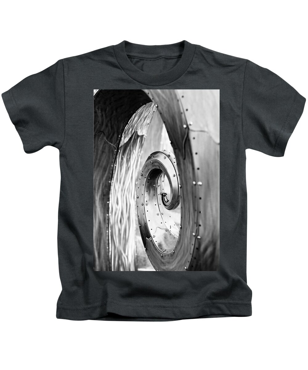 Seattle Kids T-Shirt featuring the photograph Wave by Niels Nielsen