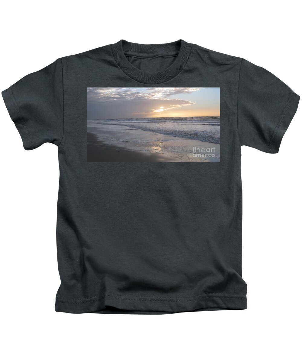 Whale In The Clouds Kids T-Shirt featuring the photograph Whale in the clouds by Heidi Sieber