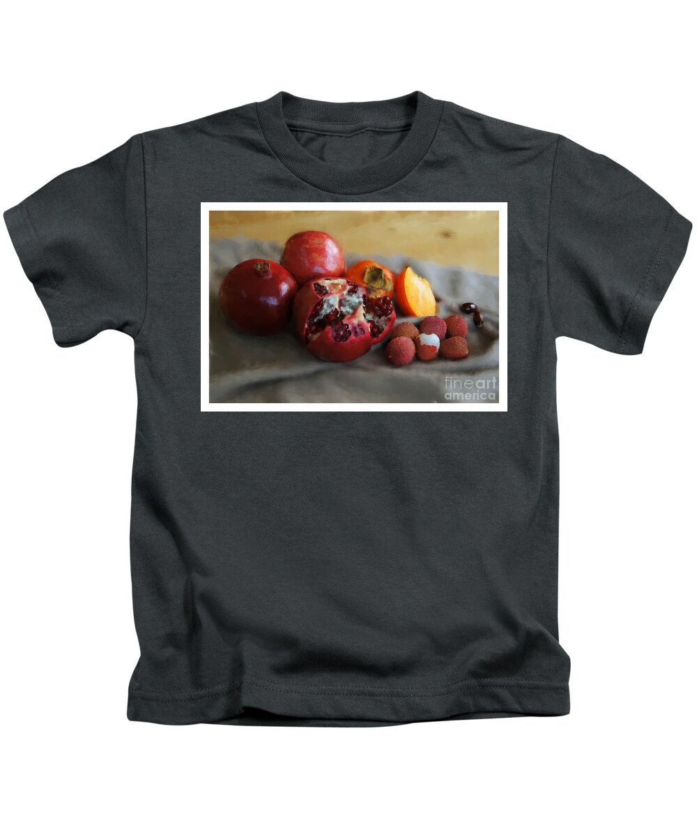 Feng Shui Kids T-Shirt featuring the painting Wish you... by Elena Perelman