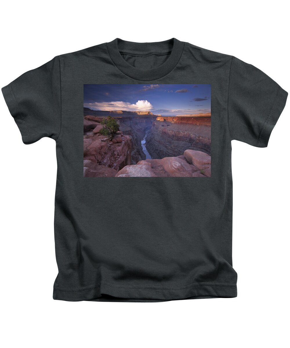 00174862 Kids T-Shirt featuring the photograph Colorado River From Toroweap Overlook #1 by Tim Fitzharris