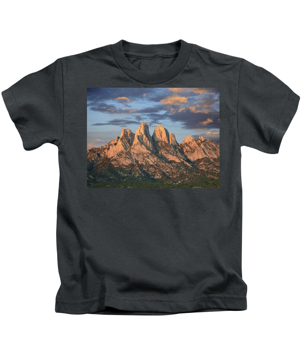 00438928 Kids T-Shirt featuring the photograph Organ Mountains Near Las Cruces New #1 by Tim Fitzharris
