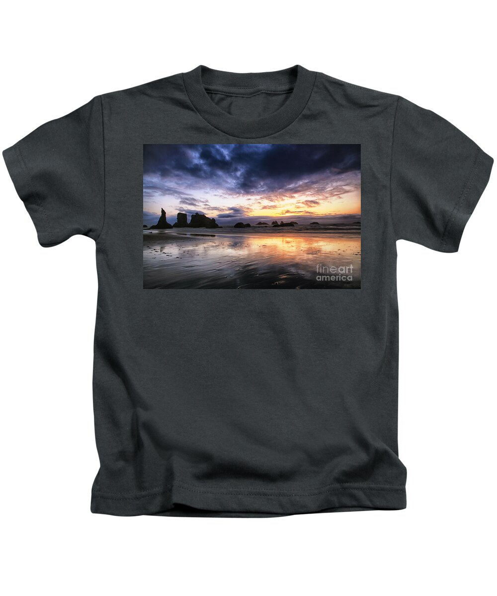 Storm Kids T-Shirt featuring the photograph Clearing Storm by Timothy Johnson