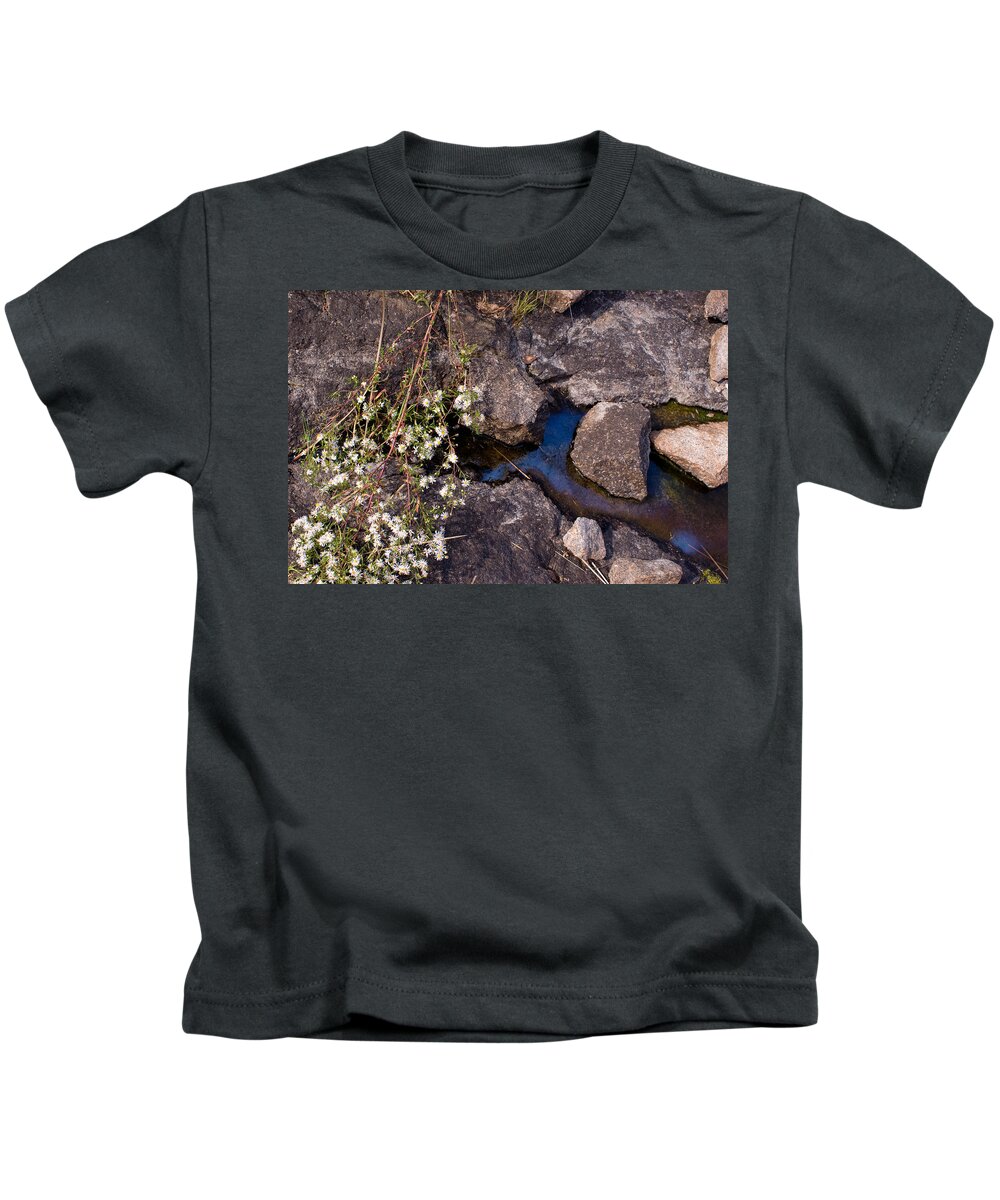 Trans Canada Trail Kids T-Shirt featuring the photograph Another World III by Jo Smoley