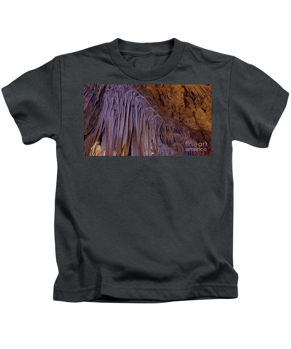 Landscape Photography Kids T-Shirt featuring the photograph Brain Rock by Keith Kapple