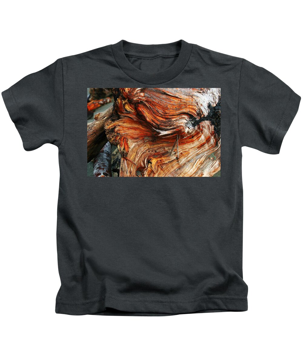 Redwood Kids T-Shirt featuring the photograph Drift Redwood by Anthony Jones