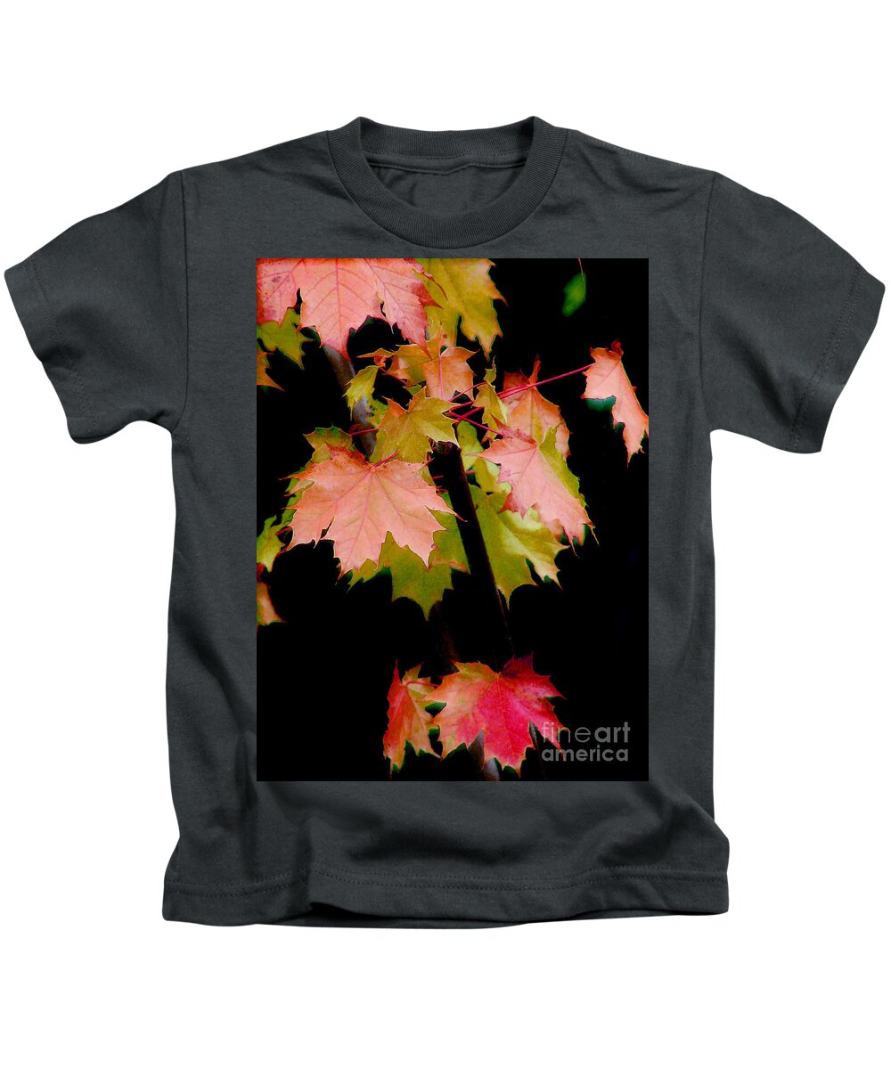 Leaf Kids T-Shirt featuring the photograph Fall Grandeur by Rory Siegel