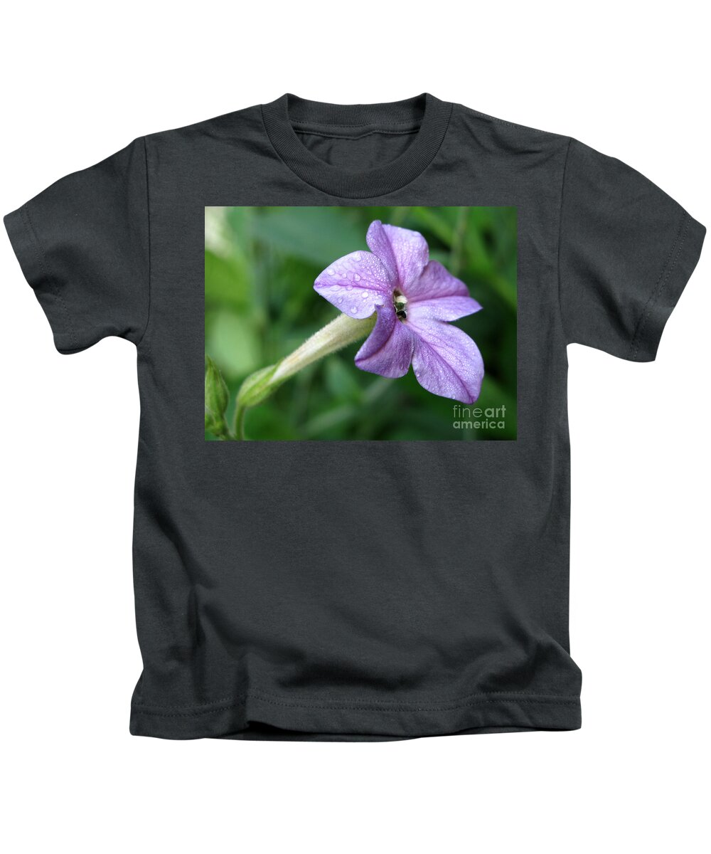 Flowers Kids T-Shirt featuring the photograph Flower by Tony Cordoza