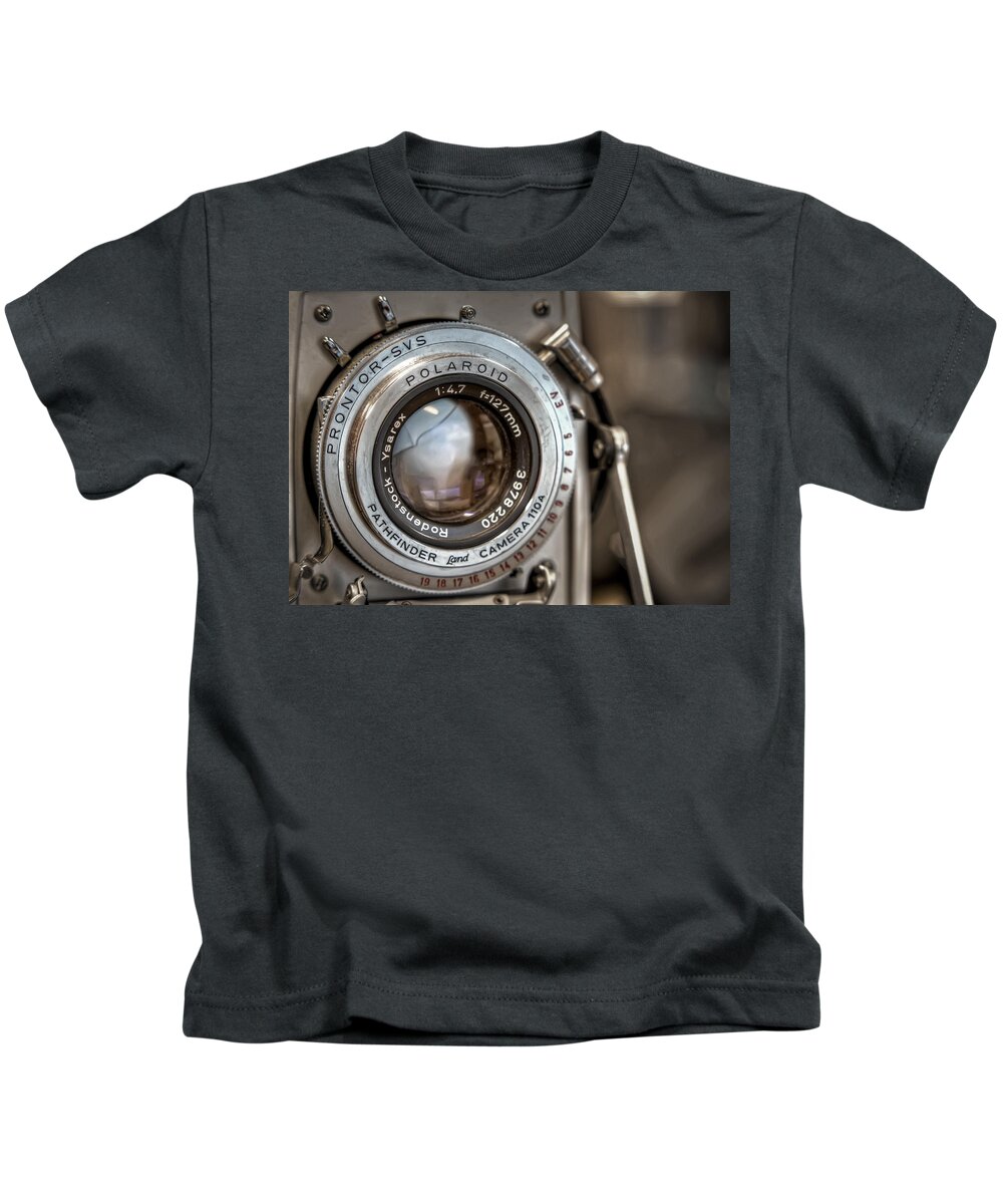 Polaroid Kids T-Shirt featuring the photograph Polaroid Pathfinder by Scott Norris