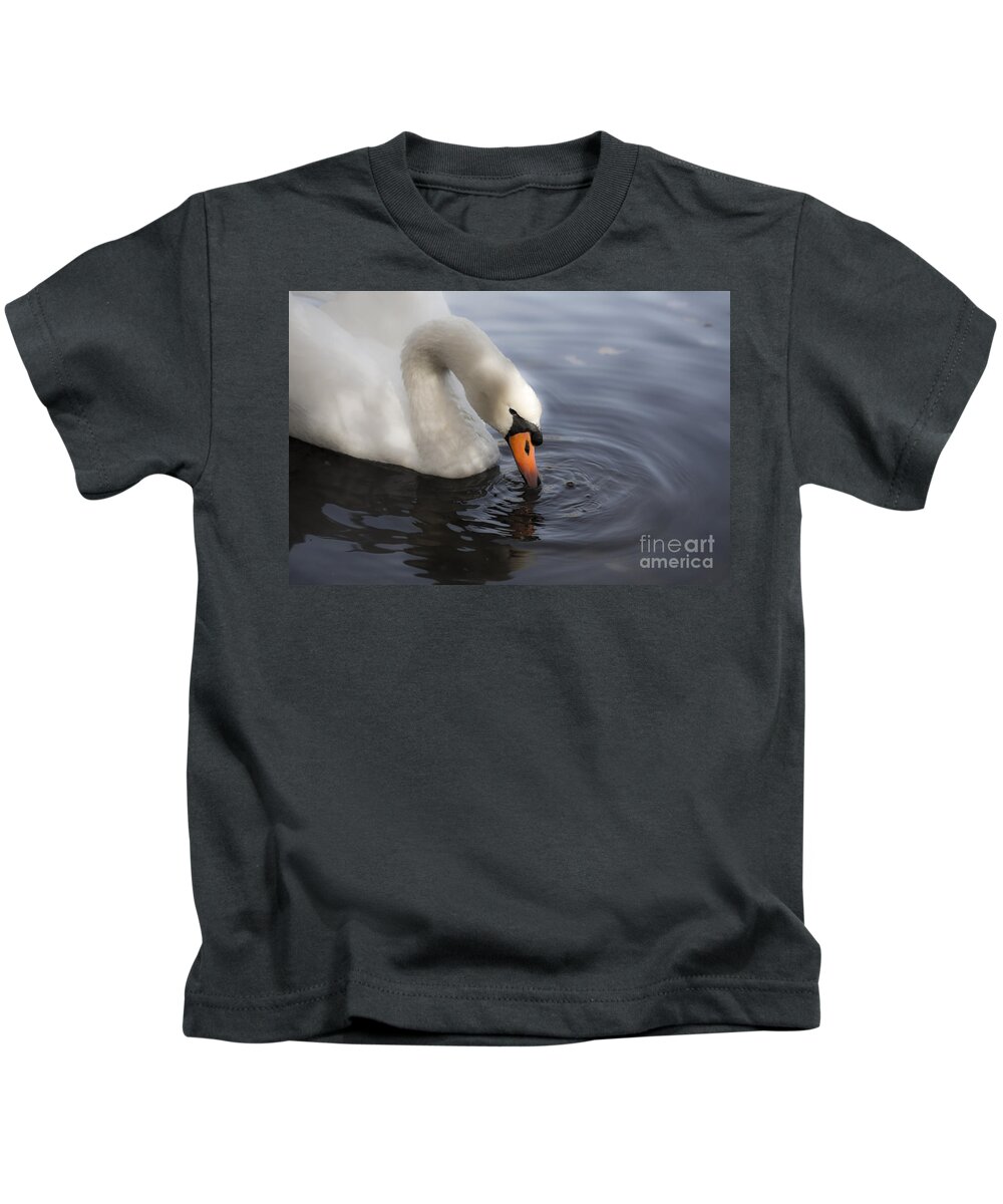 Tranquil Kids T-Shirt featuring the photograph Tranquil by Leslie Leda