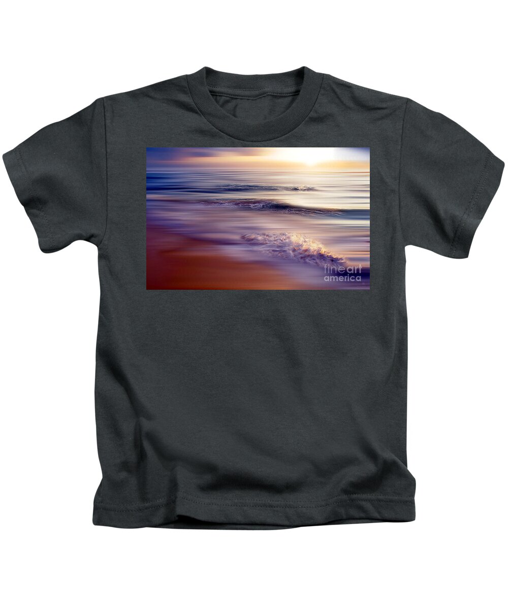Sea Kids T-Shirt featuring the photograph Violet Dream by Hannes Cmarits