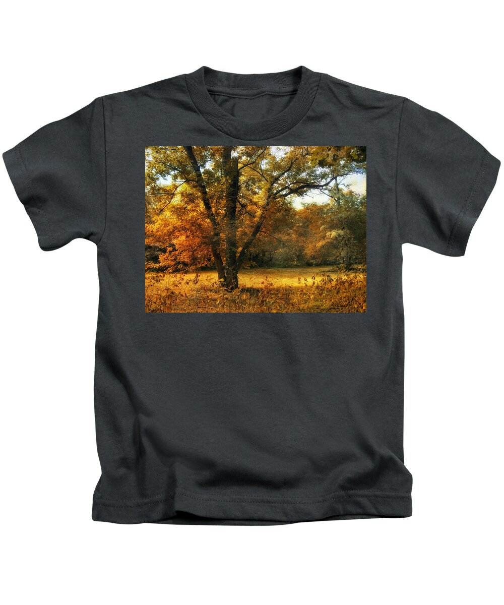 Autumn Kids T-Shirt featuring the photograph Autumn Arises #2 by Jessica Jenney