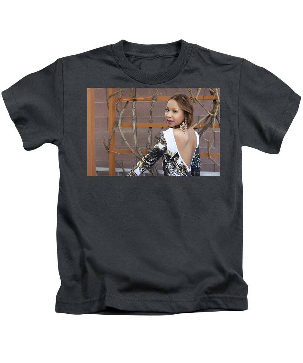 Kids T-Shirt featuring the photograph Baby Back Cathy by Carl Wilkerson