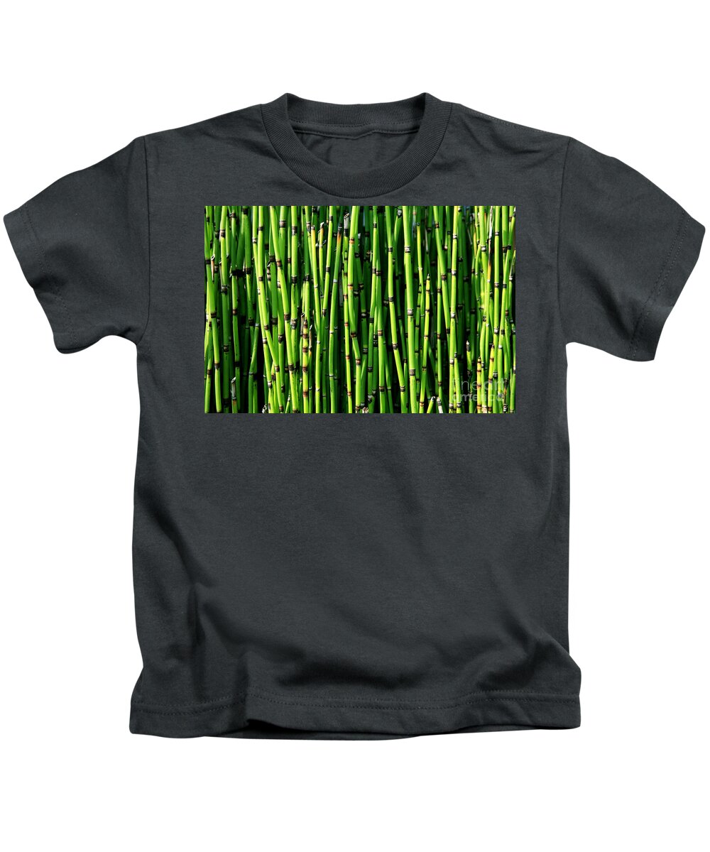 Bamboo Kids T-Shirt featuring the photograph Bamboo #1 by Timothy Johnson
