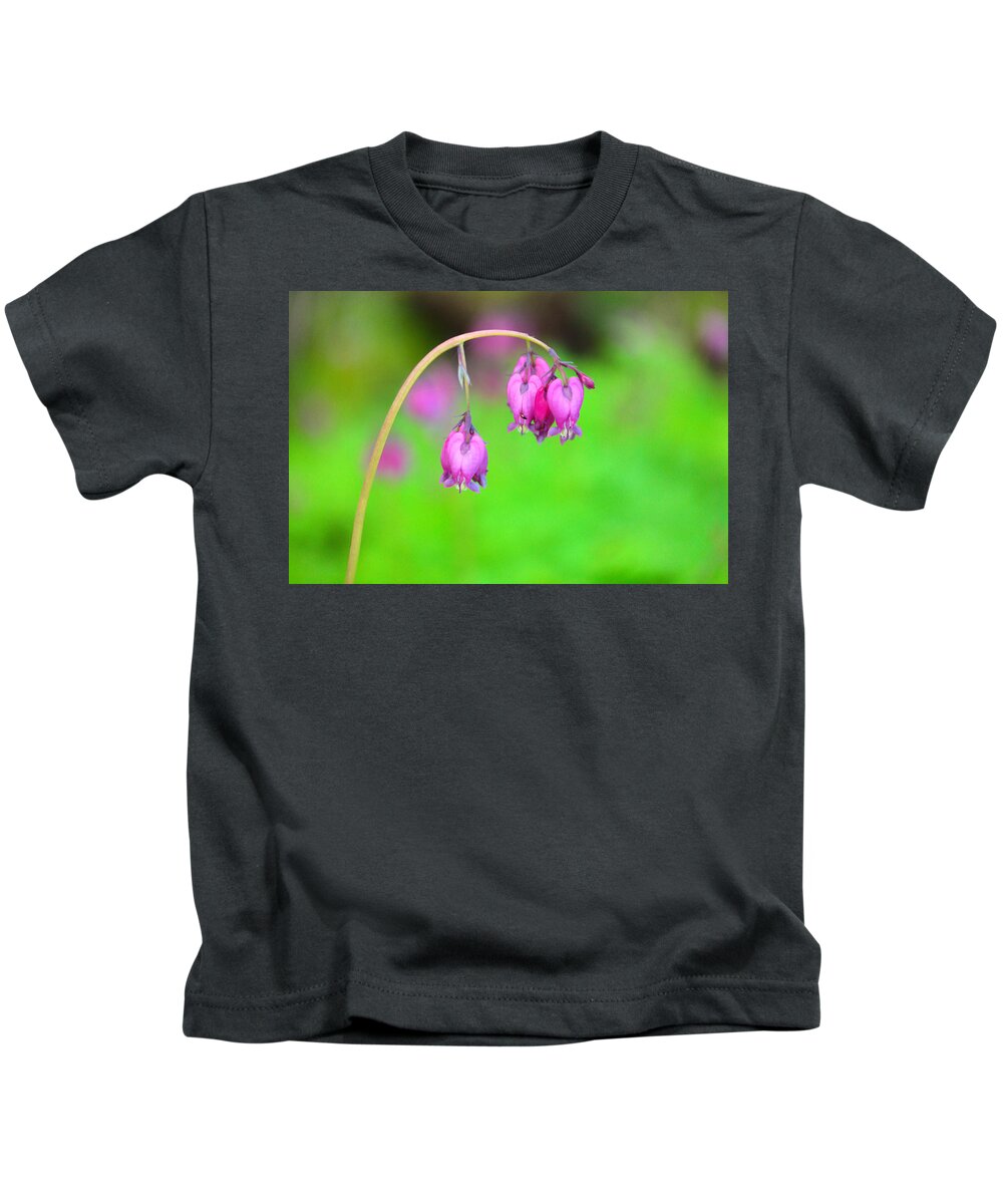 Flowers Kids T-Shirt featuring the photograph Beautiful hearts #1 by Jeff Swan