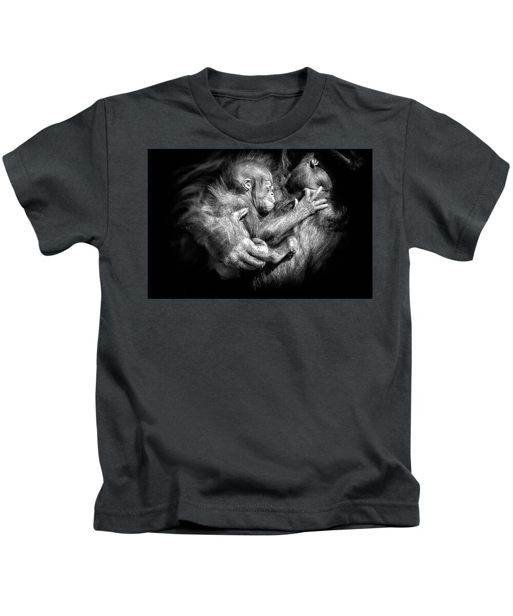 Crystal Yingling Kids T-Shirt featuring the photograph Cradle #1 by Ghostwinds Photography