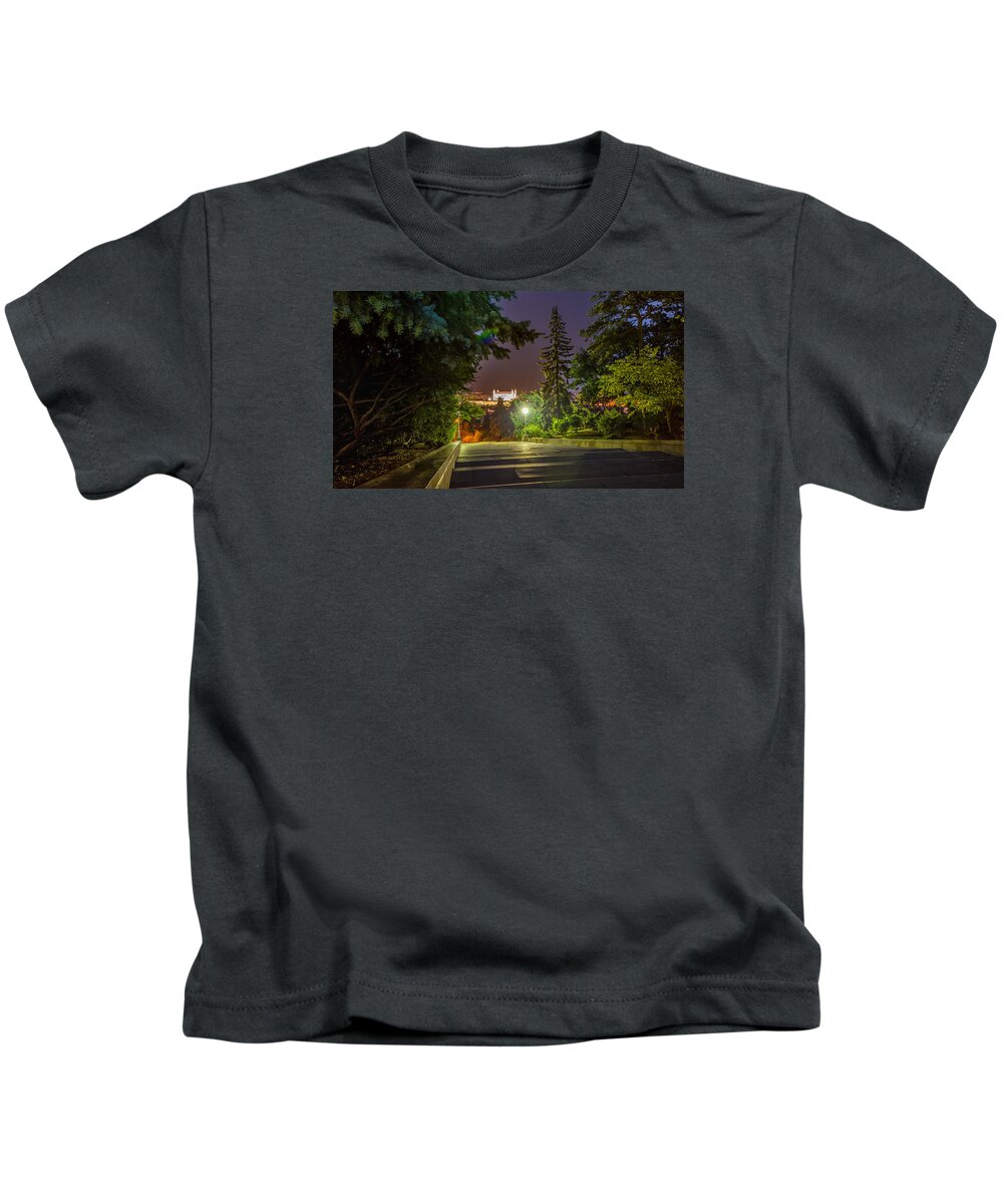 Moon Kids T-Shirt featuring the photograph f #1 by Mato Mato