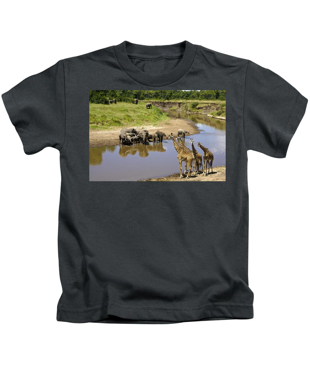 Africa Kids T-Shirt featuring the photograph Garden of Eden by Michele Burgess