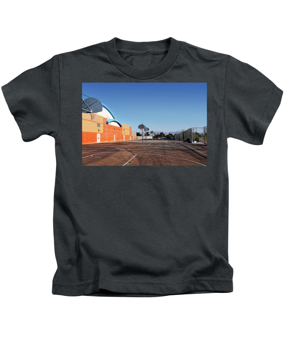  Kids T-Shirt featuring the photograph Goals In Perspectives #1 by Carl Wilkerson