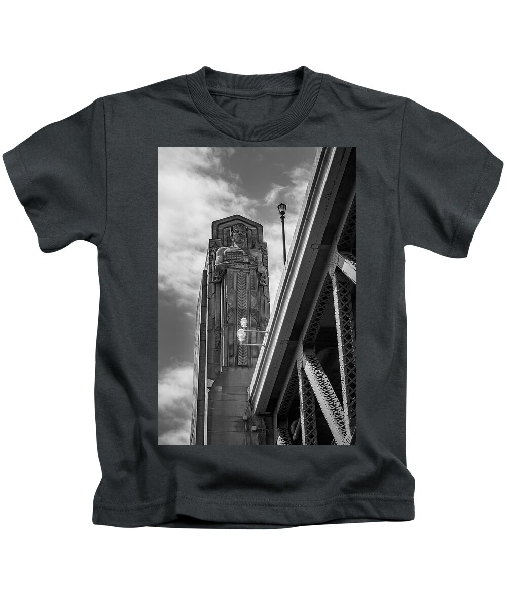 Guardian Of Traffic Kids T-Shirt featuring the photograph Guardian of Traffic #2 by Dale Kincaid