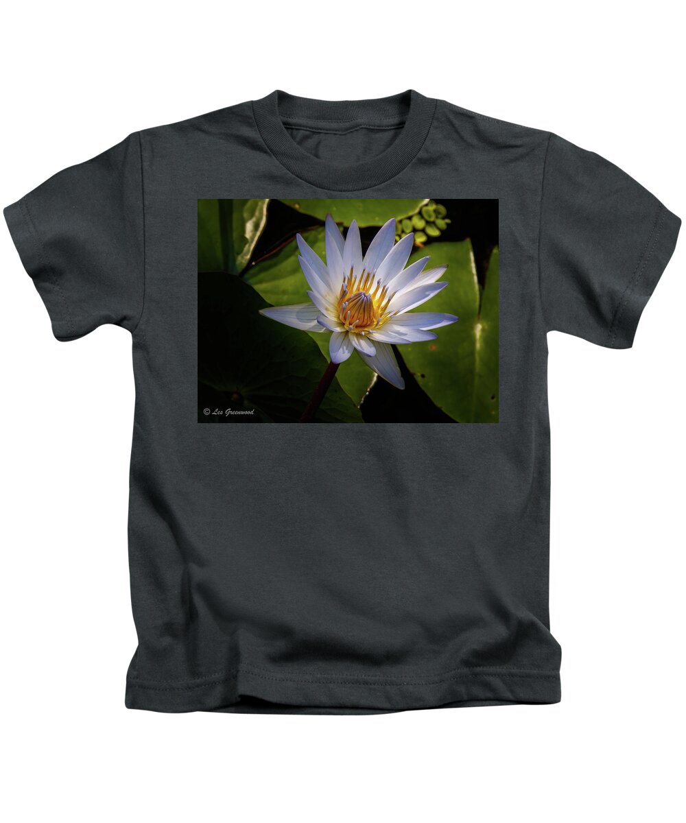 Lily Kids T-Shirt featuring the photograph Lily #3 by Les Greenwood