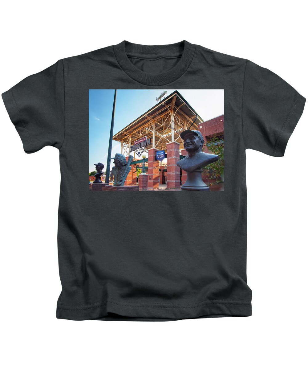 Entrance Kids T-Shirt featuring the photograph More Dramatic Entrance #1 by Buck Buchanan