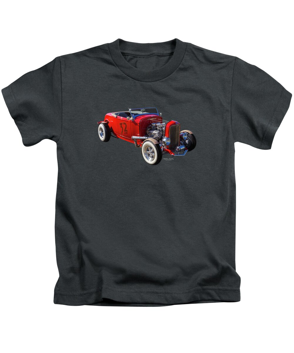 Car Kids T-Shirt featuring the photograph Number 32 #1 by Keith Hawley