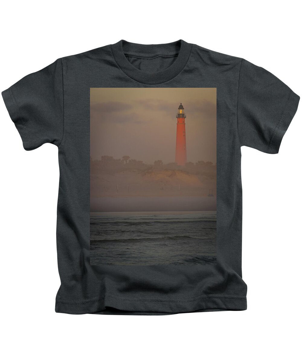 Beach Kids T-Shirt featuring the photograph Ponce de Leon Lighthouse #1 by Norman Peay
