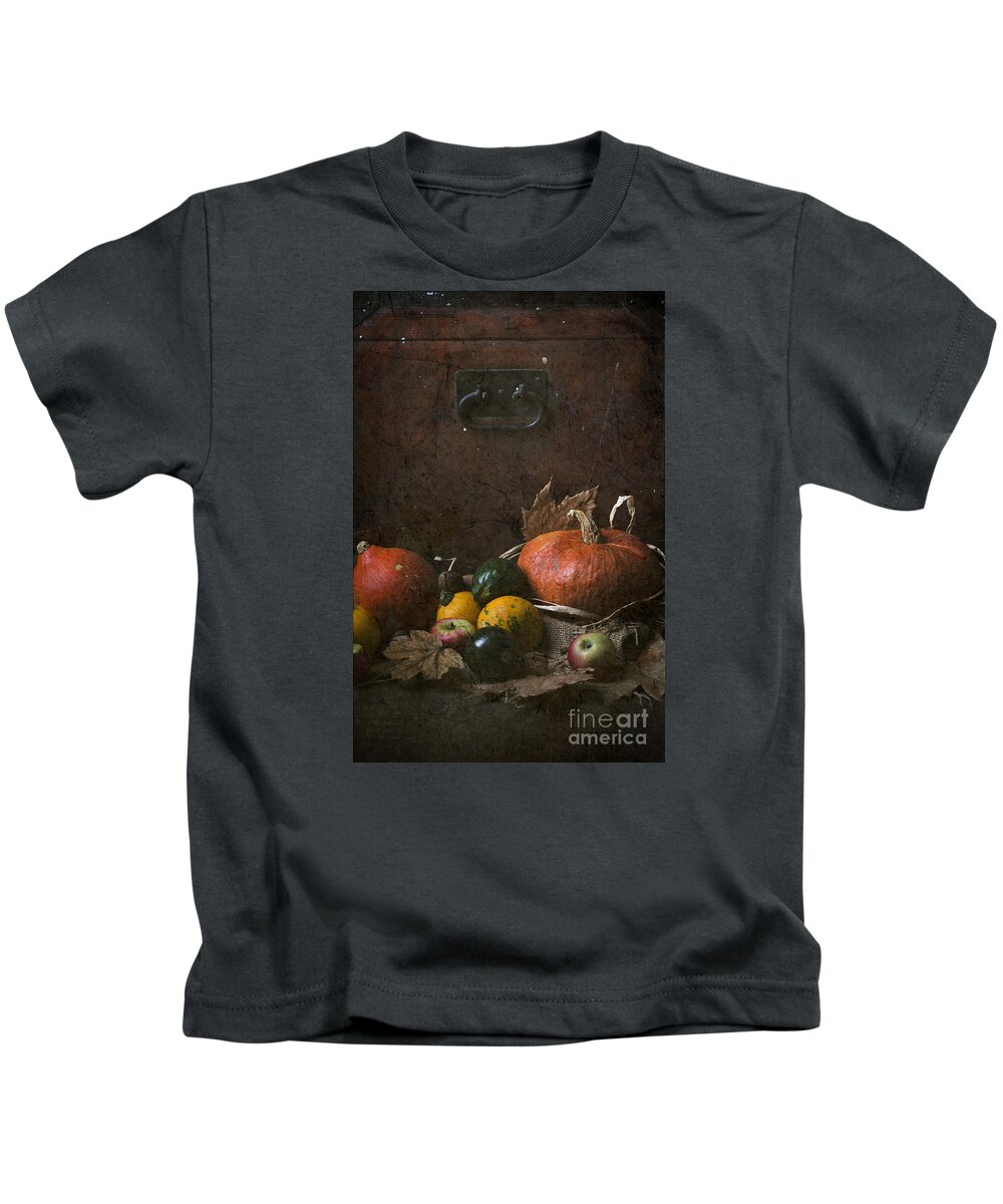 Pumpkin Kids T-Shirt featuring the photograph Pumpkins by Jelena Jovanovic
