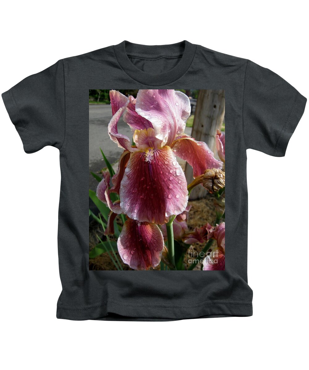 Salutations Kids T-Shirt featuring the photograph Salutations #1 by Marie Neder