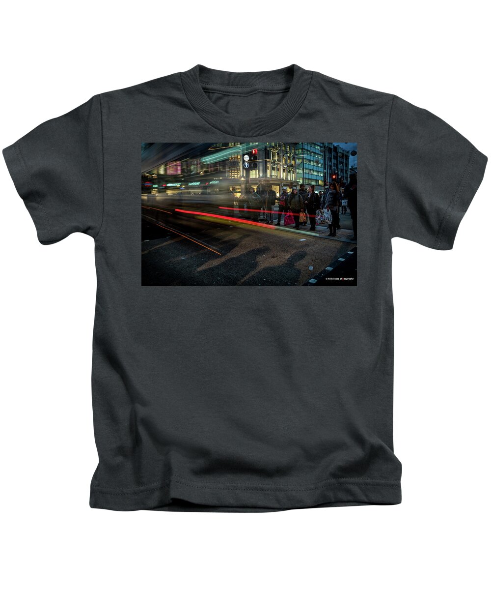 Time-lapse Kids T-Shirt featuring the photograph Time-lapse #1 by Mariel Mcmeeking