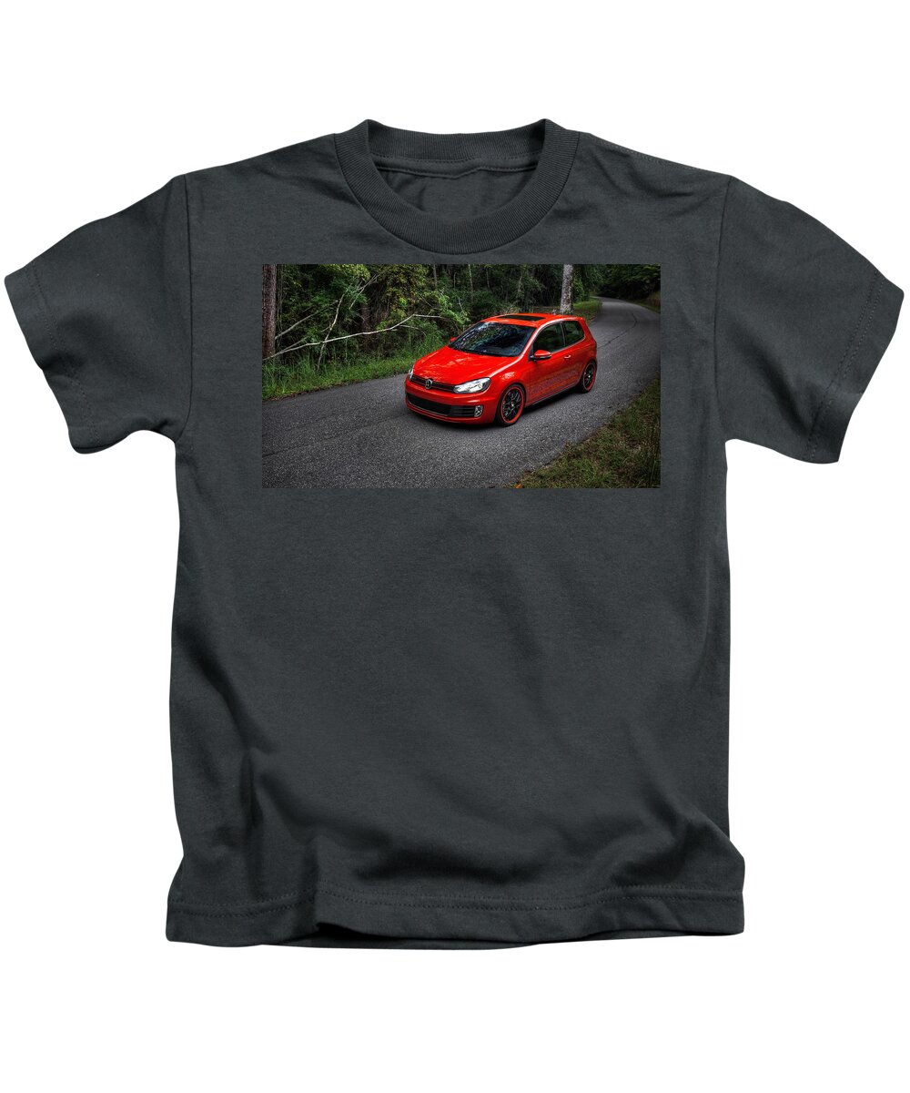 Volkswagen Kids T-Shirt featuring the photograph Volkswagen #1 by Jackie Russo