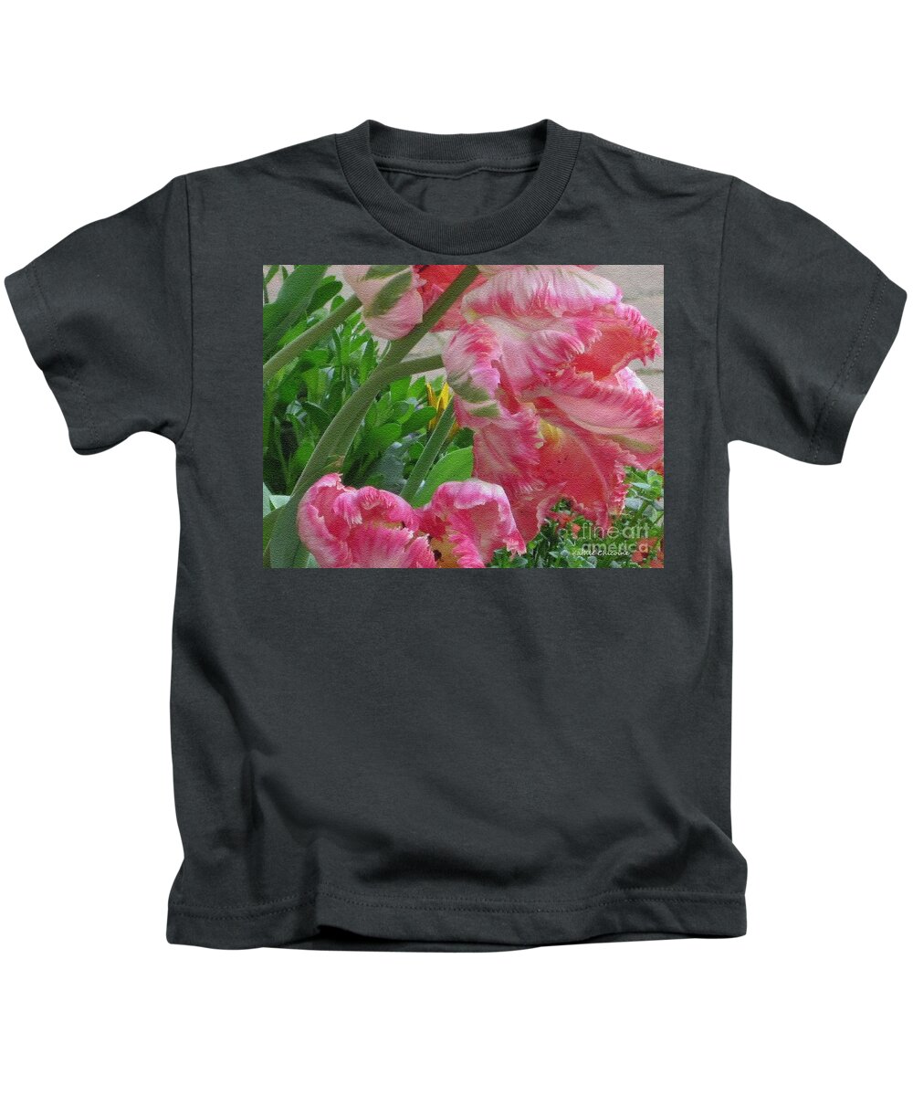 Photography Kids T-Shirt featuring the photograph Wind Blown #1 by Kathie Chicoine