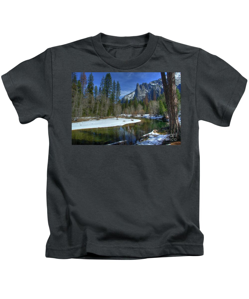 Yosemite Kids T-Shirt featuring the photograph Yosemite #13 by Marc Bittan