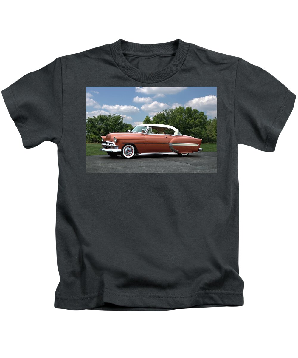 1953 Kids T-Shirt featuring the photograph 1953 Chevrolet by Tim McCullough
