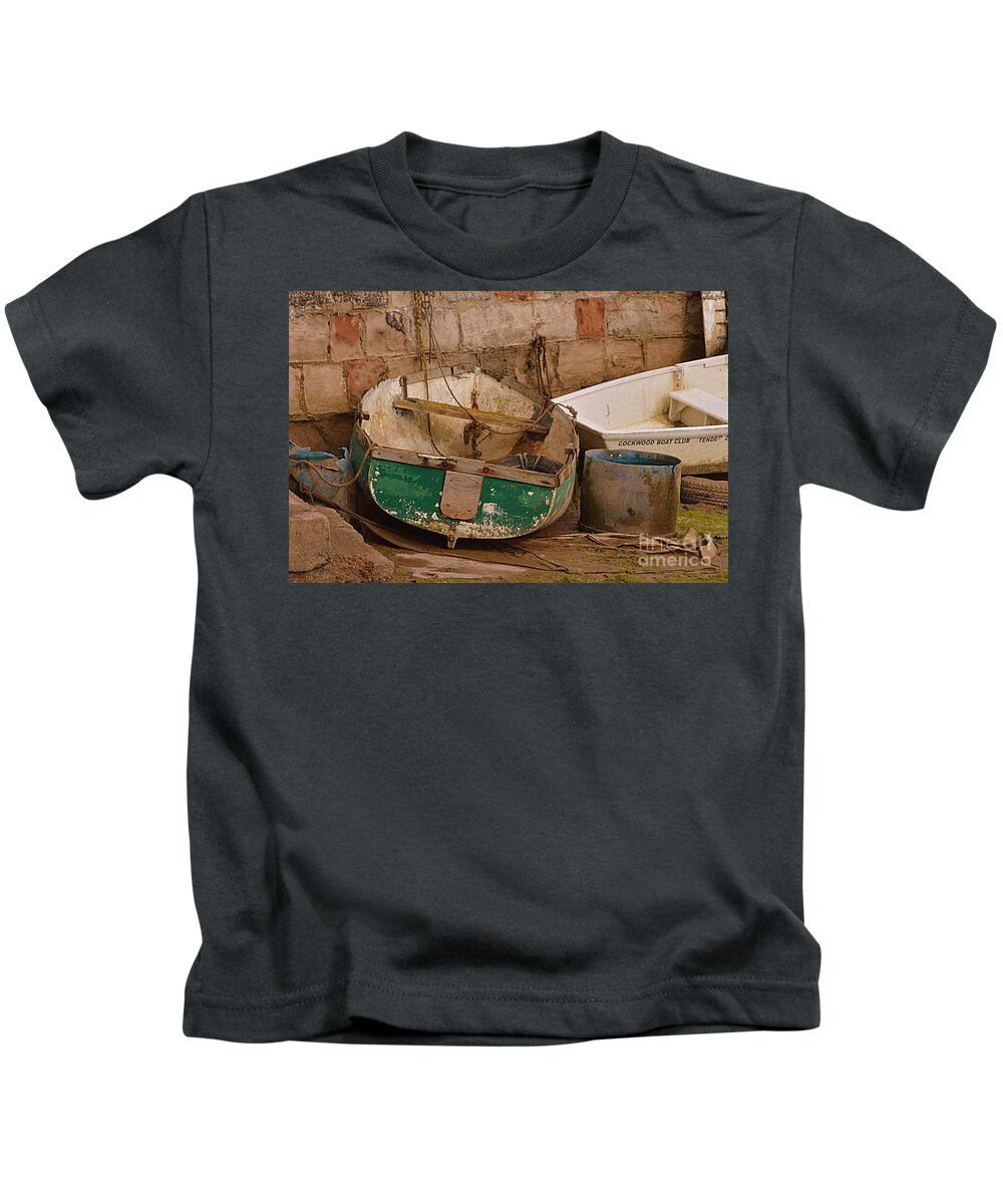 Boats Kids T-Shirt featuring the photograph Boats #2 by Andy Thompson