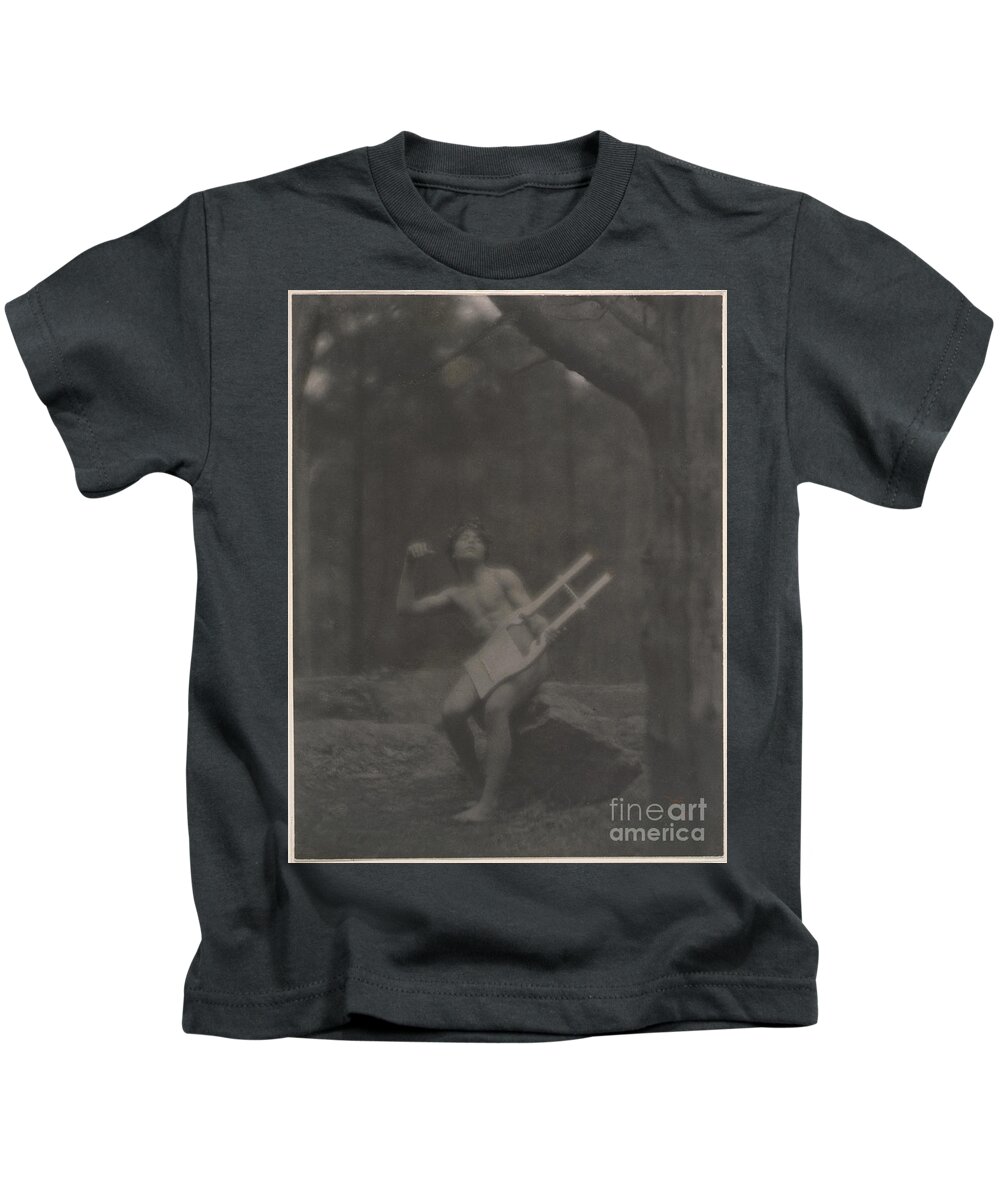 Erotica Kids T-Shirt featuring the photograph Orpheus, F. Holland Day, 1907 #2 by Science Source