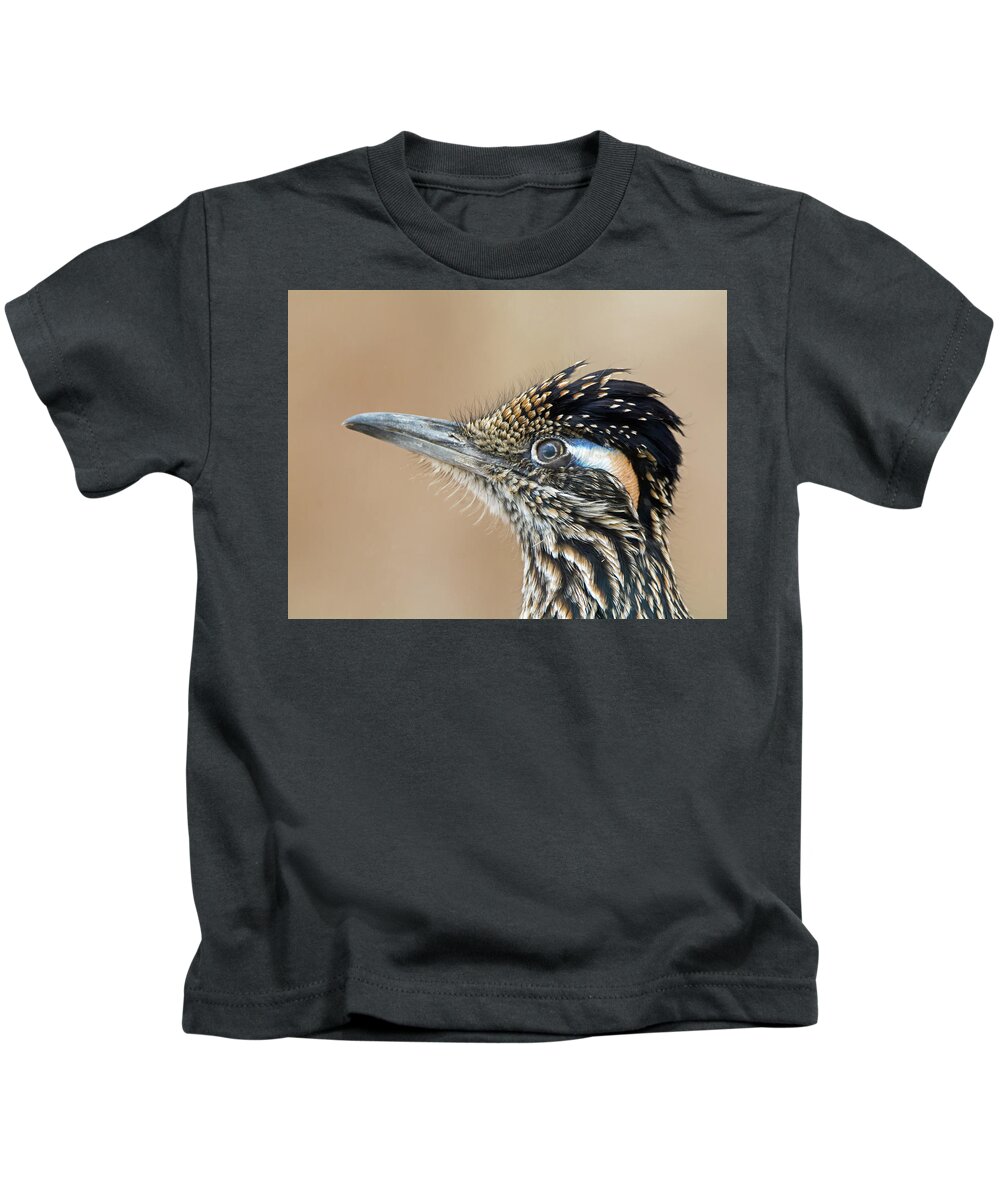 Roadrunner Kids T-Shirt featuring the photograph Roadrunner #2 by Tam Ryan