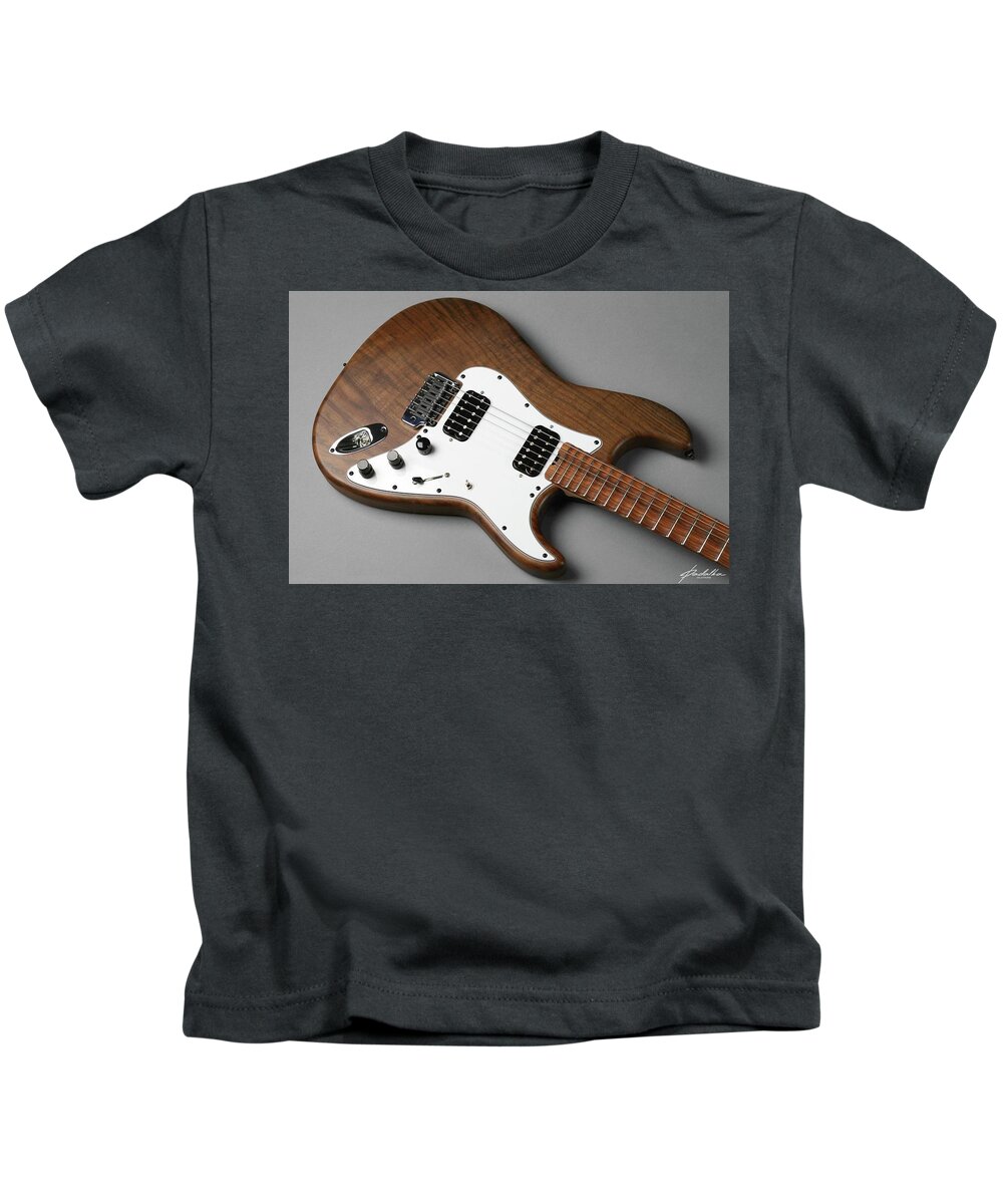 Guitar Kids T-Shirt featuring the photograph Guitar #20 by Mariel Mcmeeking