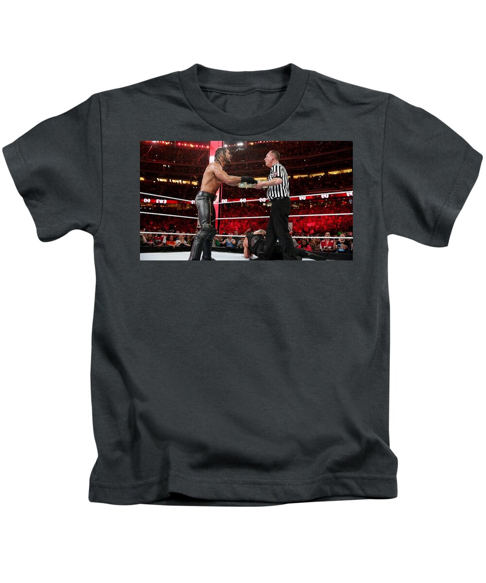 Wrestling Kids T-Shirt featuring the photograph Wrestling #25 by Mariel Mcmeeking