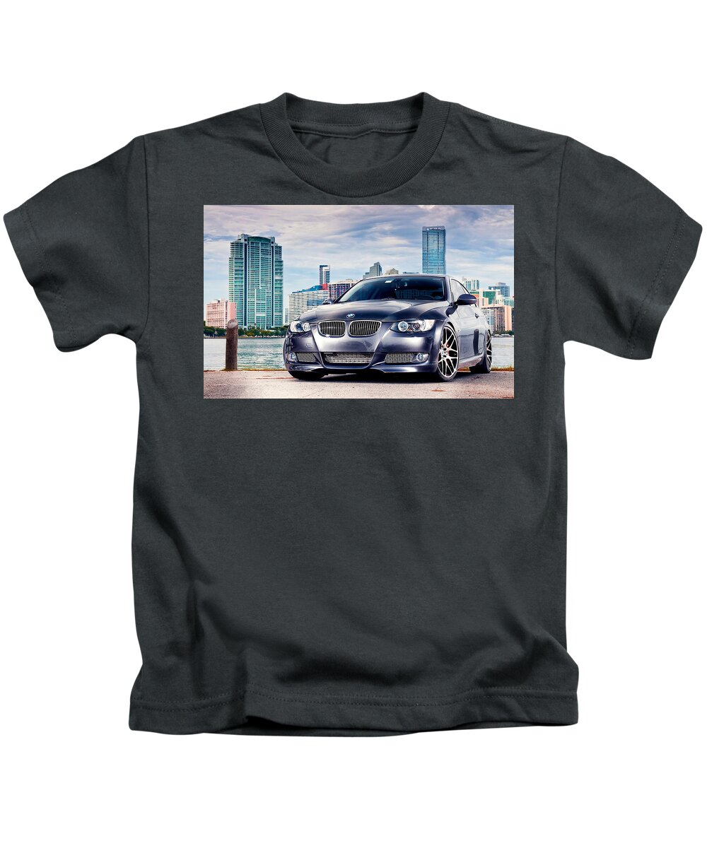 Bmw Kids T-Shirt featuring the photograph Bmw #3 by Jackie Russo