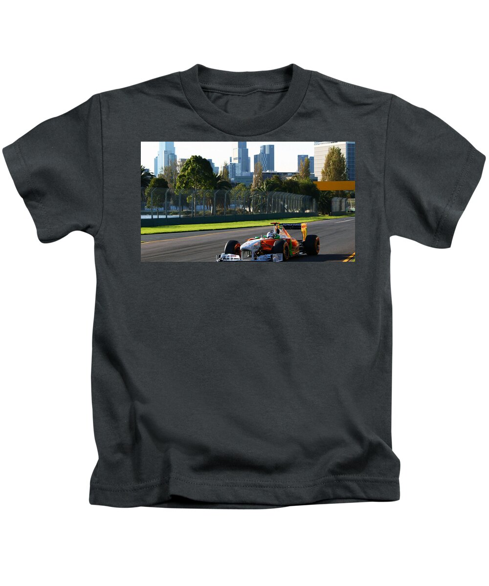 Race Car Kids T-Shirt featuring the photograph Race Car #3 by Mariel Mcmeeking