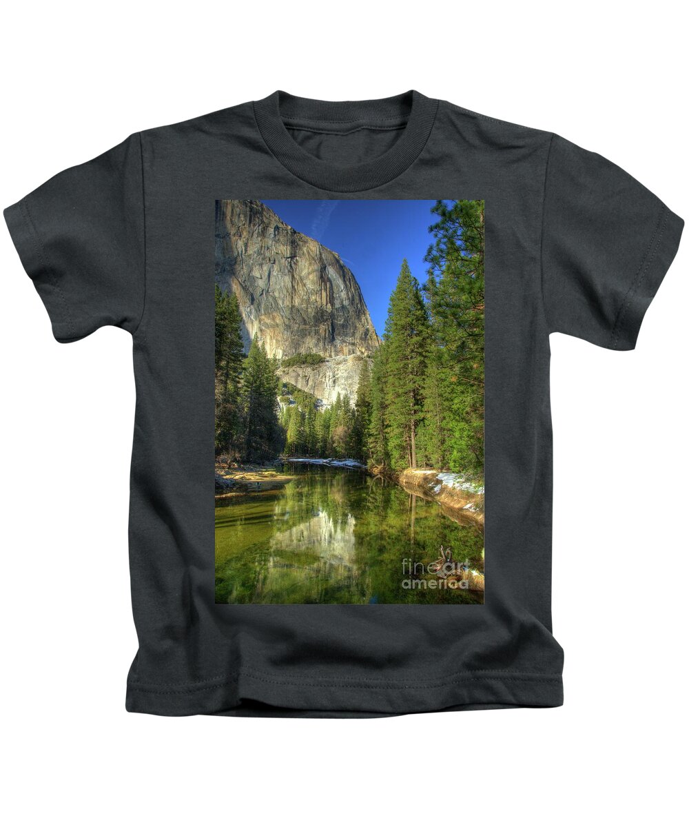 Yosemite Kids T-Shirt featuring the photograph Yosemite #33 by Marc Bittan
